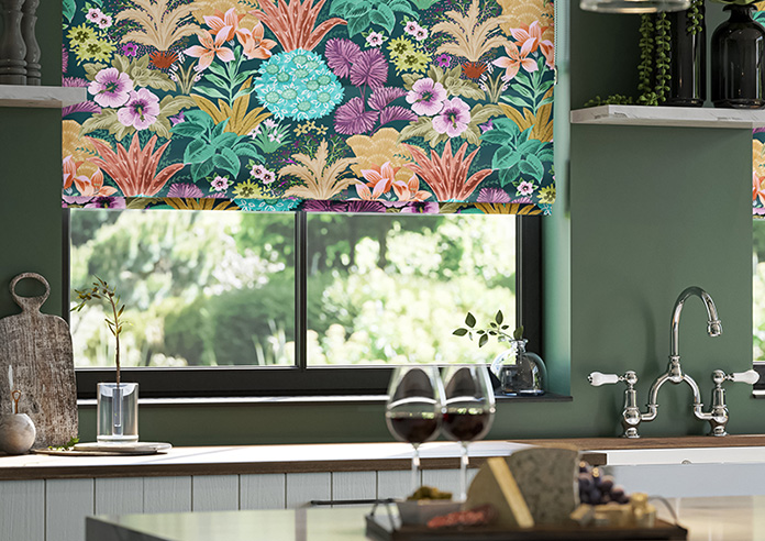 Kerala, Luau - Motorised Roman Blind - Image 5